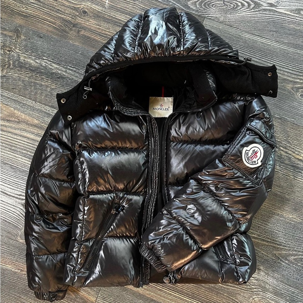 Black Moncler Puffer Size 2
